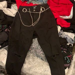Fashion nova chain bf jeans